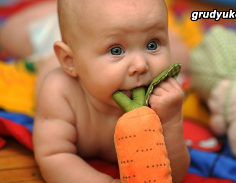 Детское питание морковное пюре. Морковь для грудничка